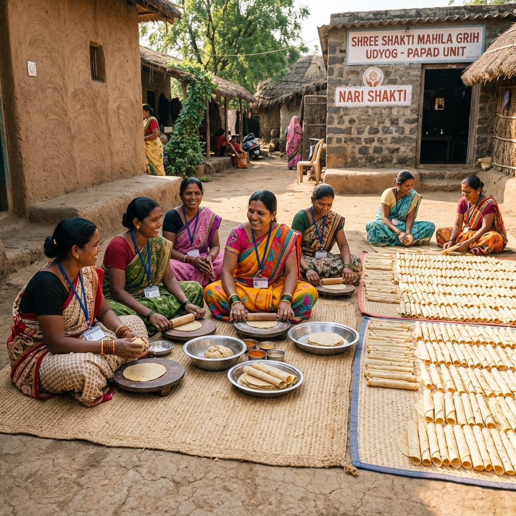 Papad Making